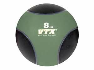 VTX Medicine Med Ball Commercial Grade Inflatable Firmness 08 lb